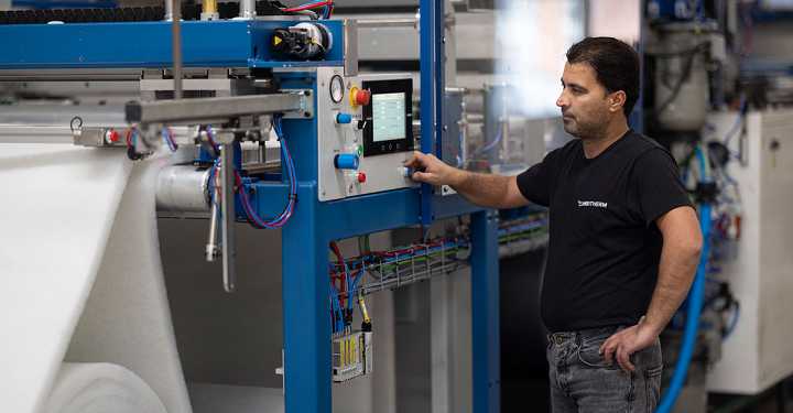 Wintermatten mit Isolierung aus 78 % recycelten Fasern